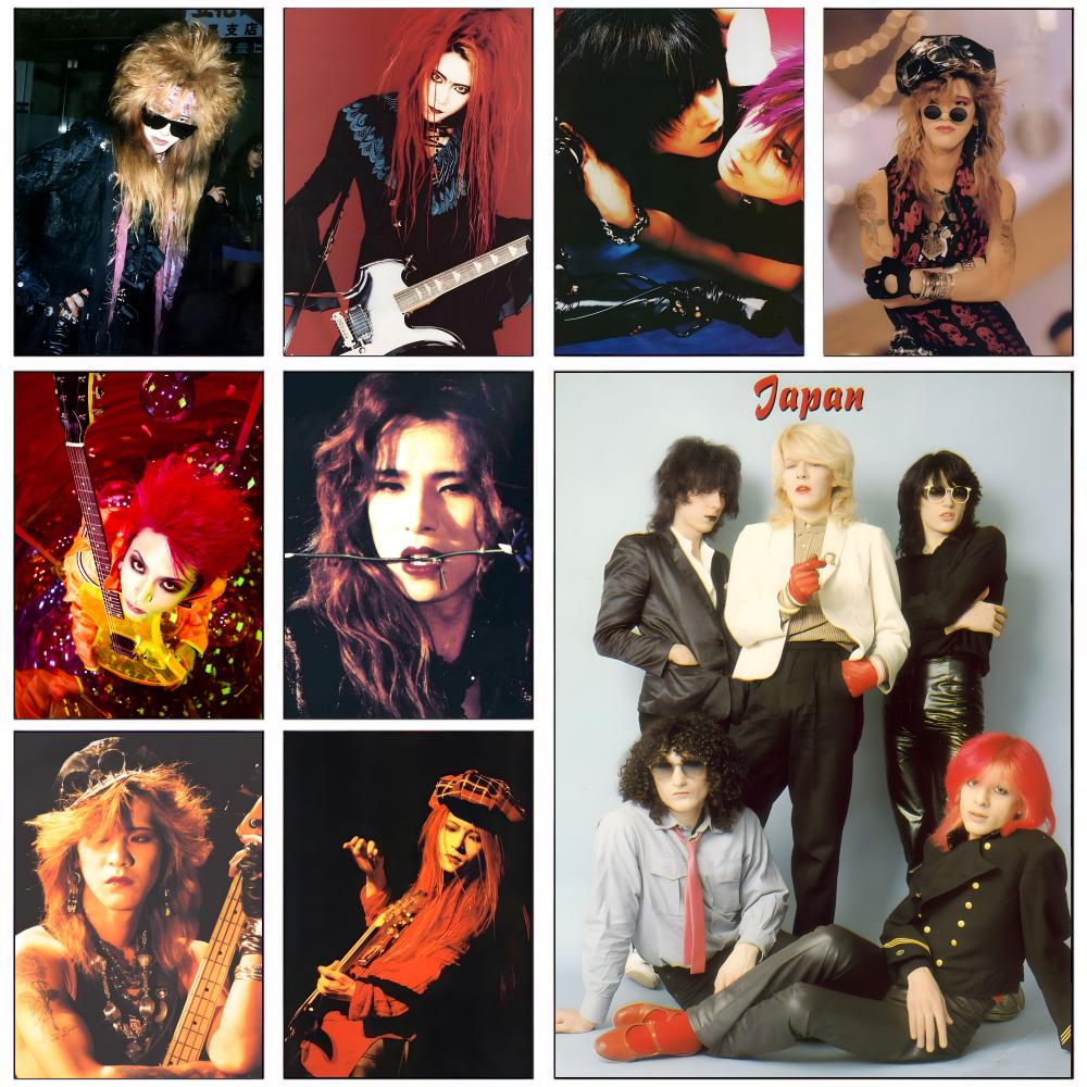 Musical Instrument Poster - Visual Kei Rockband X Japan Poster