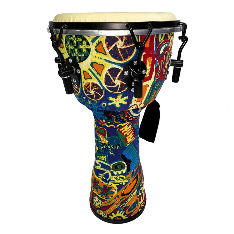 Musical Instrument In Africa - Traditionelles afrikanisches Djembe Drum Percussion Musikinstrument