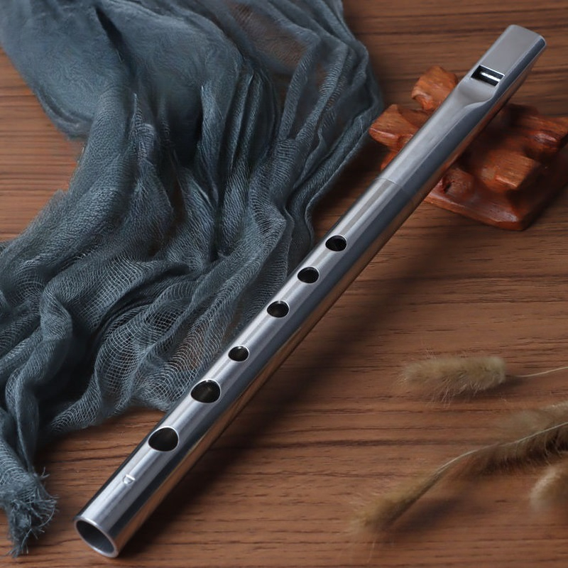 Tin Whistle Flute - Aluminiumlegierung Blockflöte D-Taste Erwachsene Irish Tin