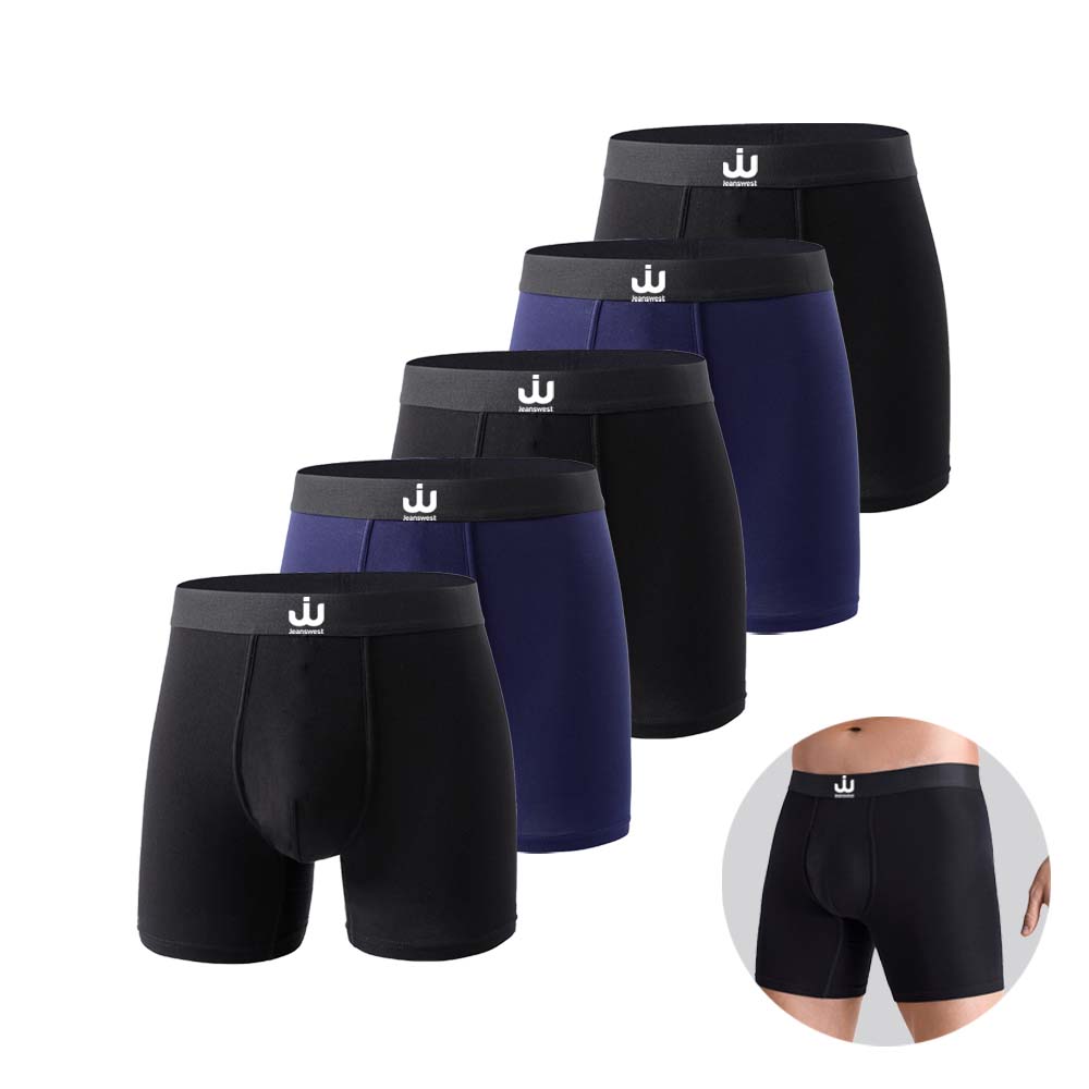 Didgeridoo Bamboo - 5 Stück Bambus-Viskose Lange Boxershorts für