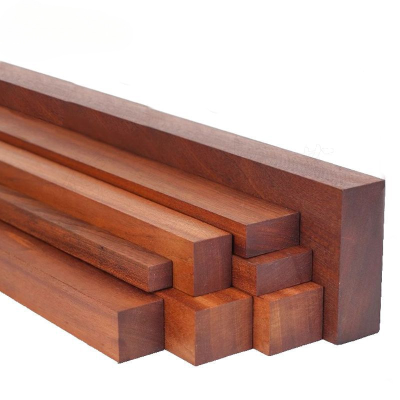 Musical Instrument In Africa - Kundenspezifische afrikanische Bubinga-Quadrat-Holzstreifen, Lamellen, 3 mm