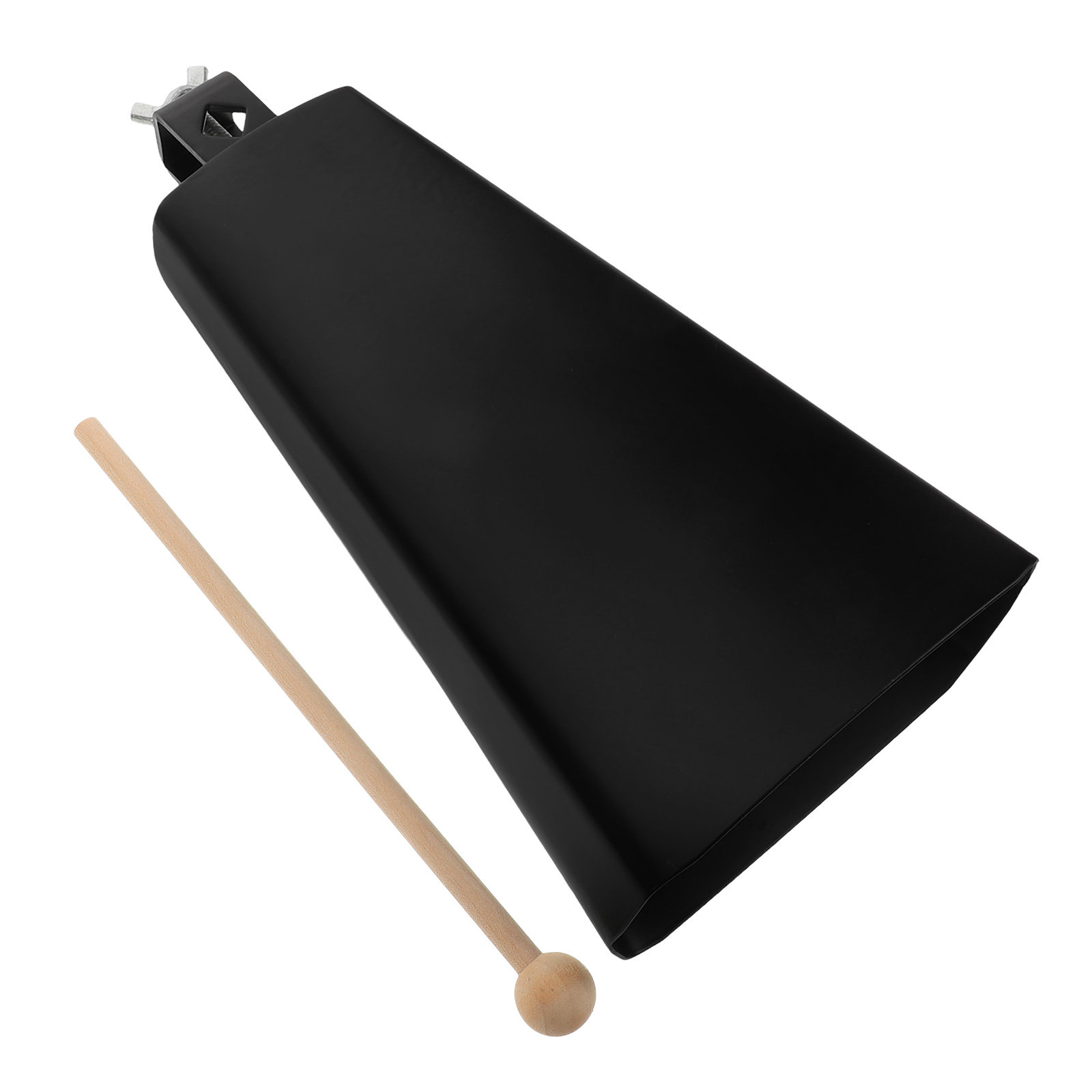 Musical Instrument Gong - 1 Set Metall-Kuhglocke mit Stick, vielseitiges
