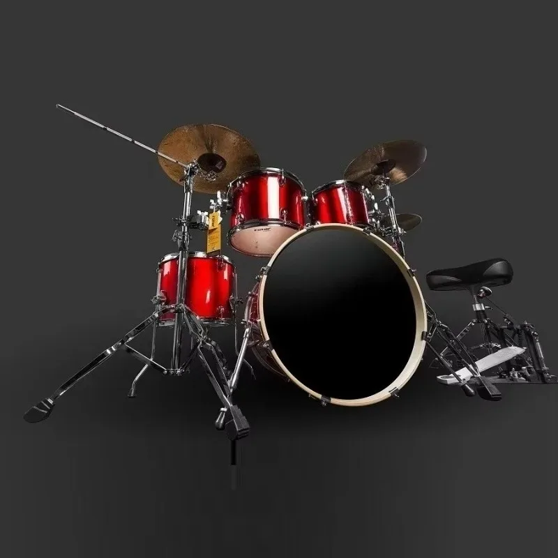Musical Instrument Percussion - Aiersi Marke Erwachsenengröße 5-teiliges Schlagzeug Farbiges
