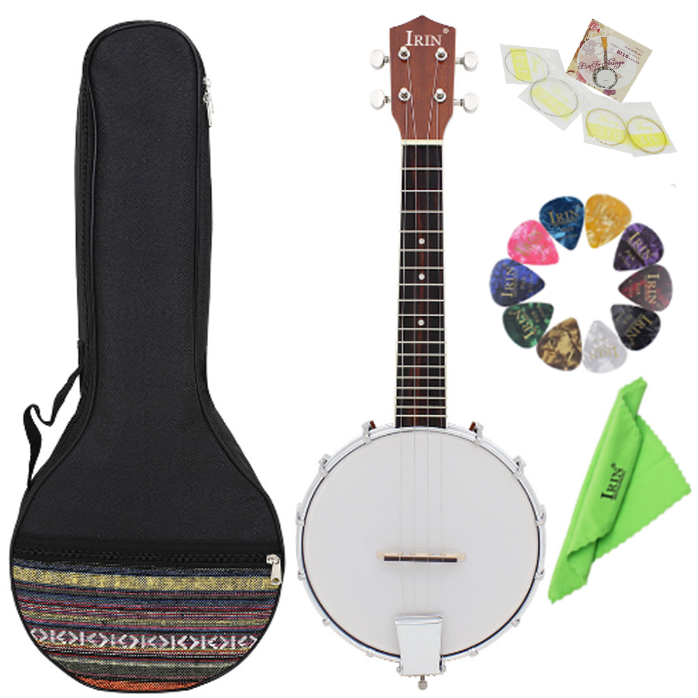 Musical Instrument Banjo - IRIN 4-saitiges Banjo-Saiteninstrument, Banjo, geeignet zum