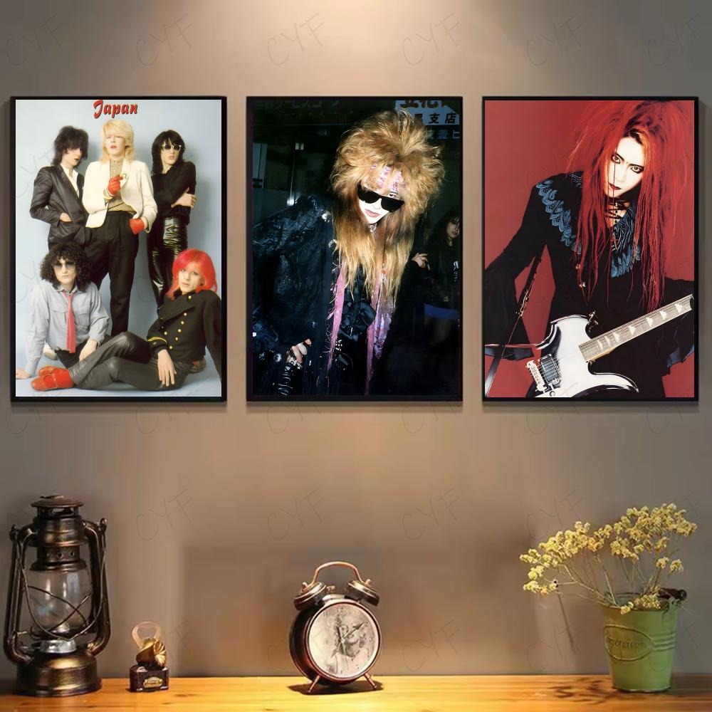 Visual Kei Rockband X Japan Po – Musical Instrument Poster Bewertung und Preis