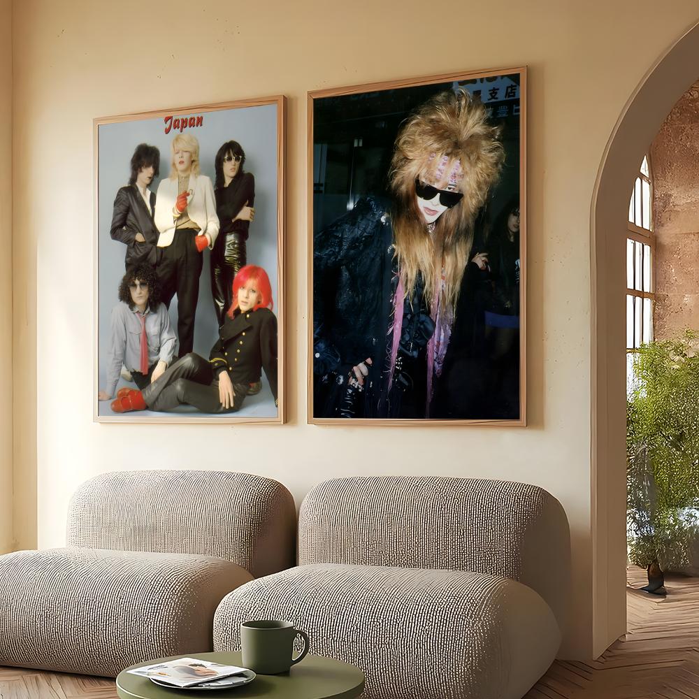Visual Kei Rockband X Japan Po – Musical Instrument Poster Bewertung und Preis