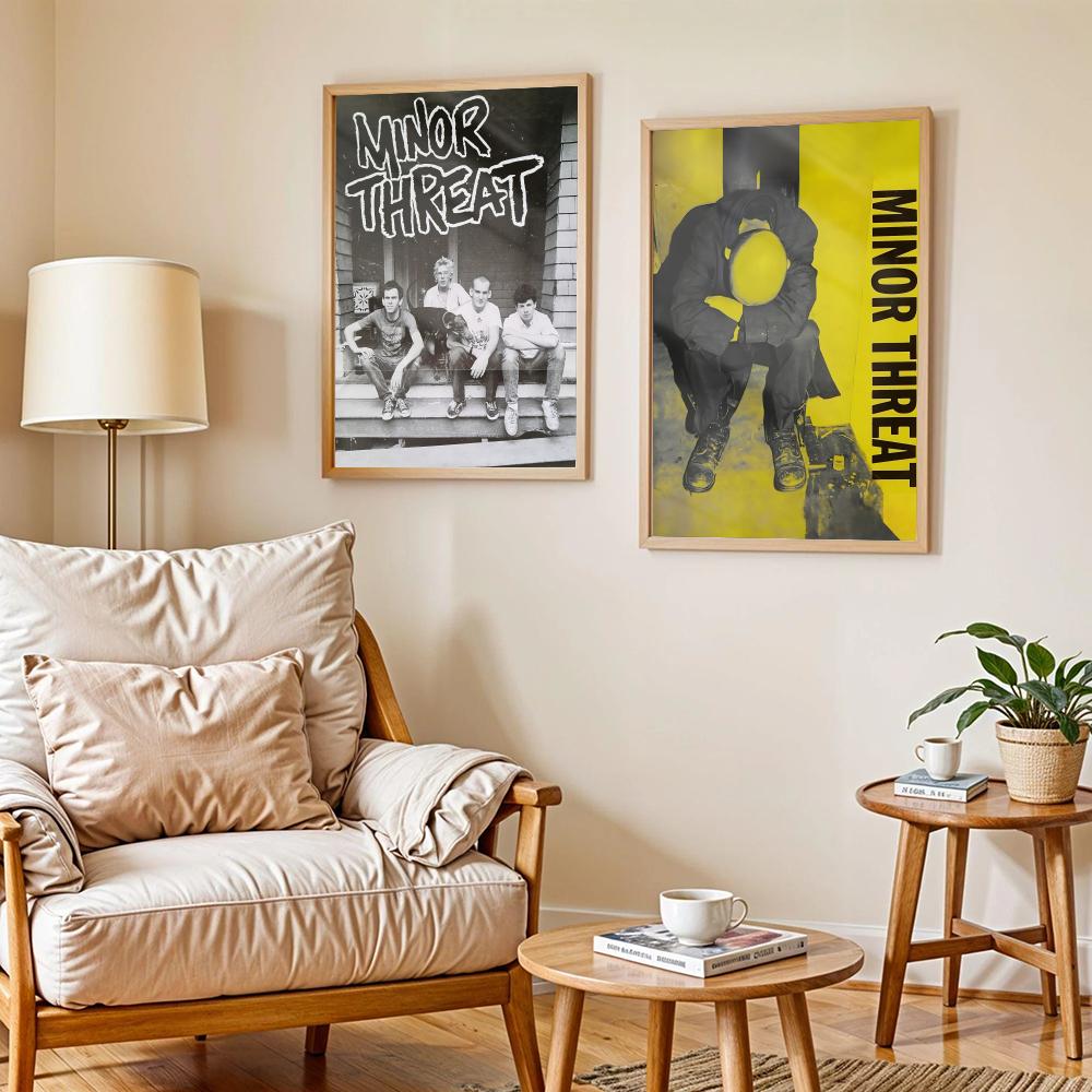 Rockband M-Minor Threat Poster – Musical Instrument Poster Bewertung und Preis