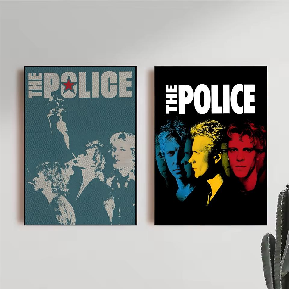 Rock Band The P-Police Poster, – Musical Instrument Poster Bewertung und Preis