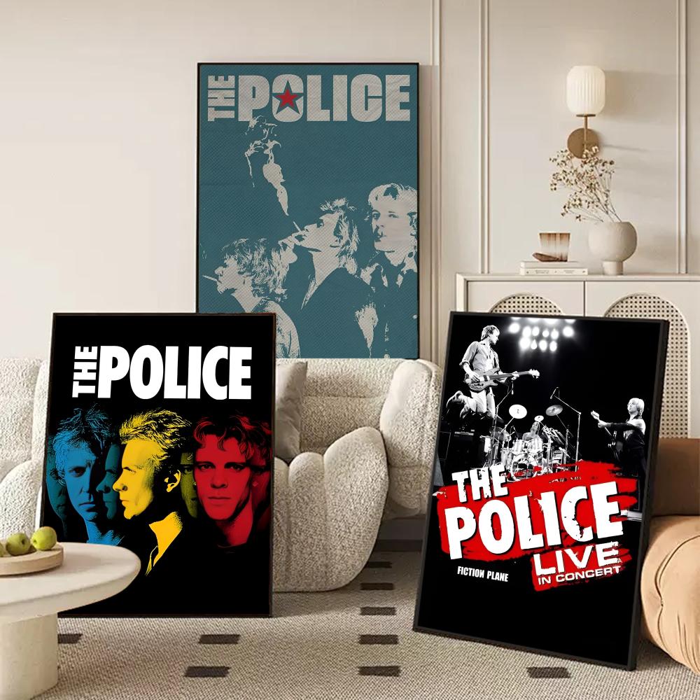 Rock Band The P-Police Poster, – Musical Instrument Poster Bewertung und Preis