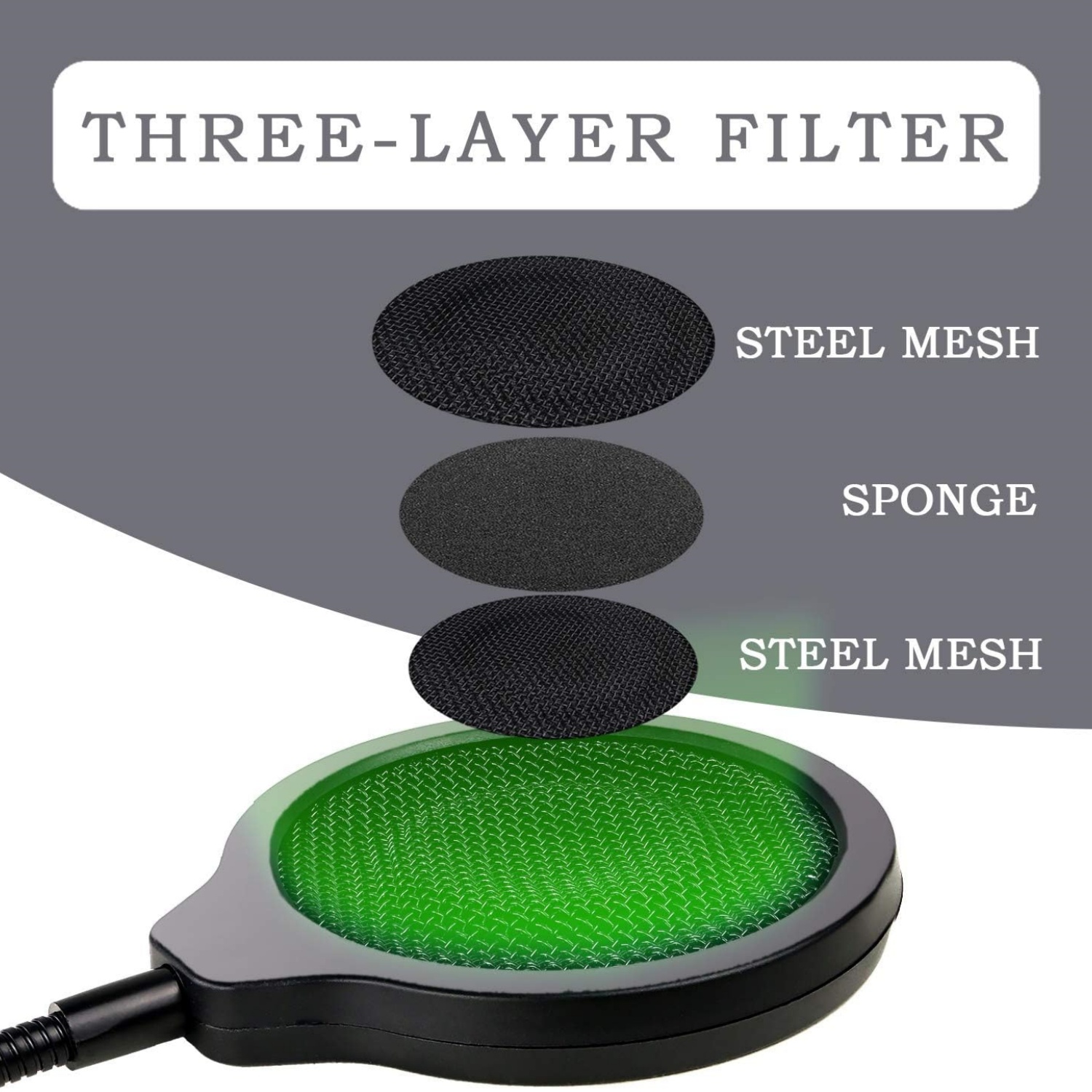 Für Shure MV7 Mikrofon Pop-Fil – Shure Mic Mv7 Bewertung und Preis