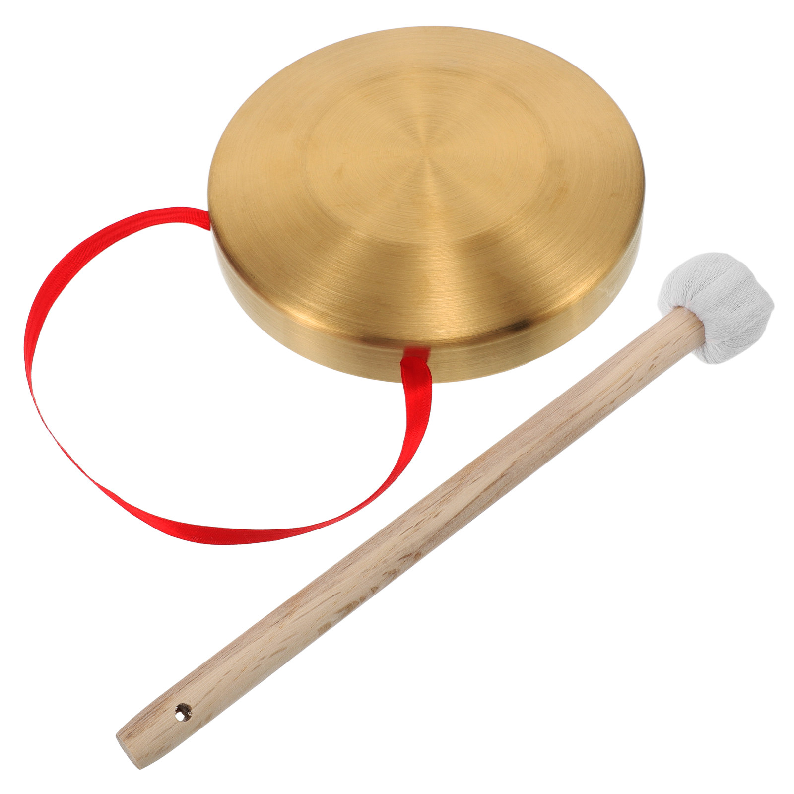1 Set Mini-Gong aus Messingleg – Musical Instrument Gong Bewertung und Preis