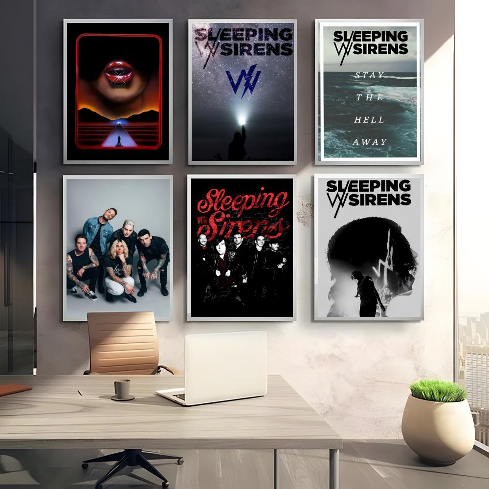 Casual Emo Rock Band S-Sleepin – Musical Instrument Poster Bewertung und Preis
