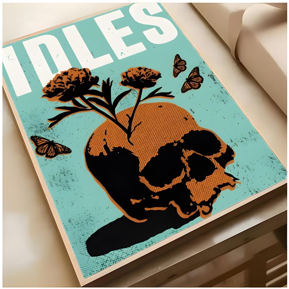 Punkrock-Band-Poster I-IDLES P – Musical Instrument Poster Bewertung und Preis