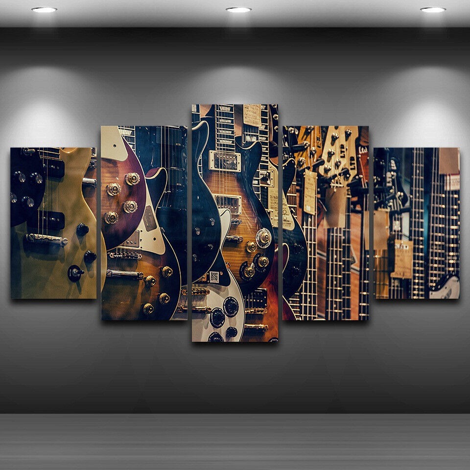 Kein Rahmen auf Leinwand, 5 St – Musical Instrument In Africa Bewertung und Preis
