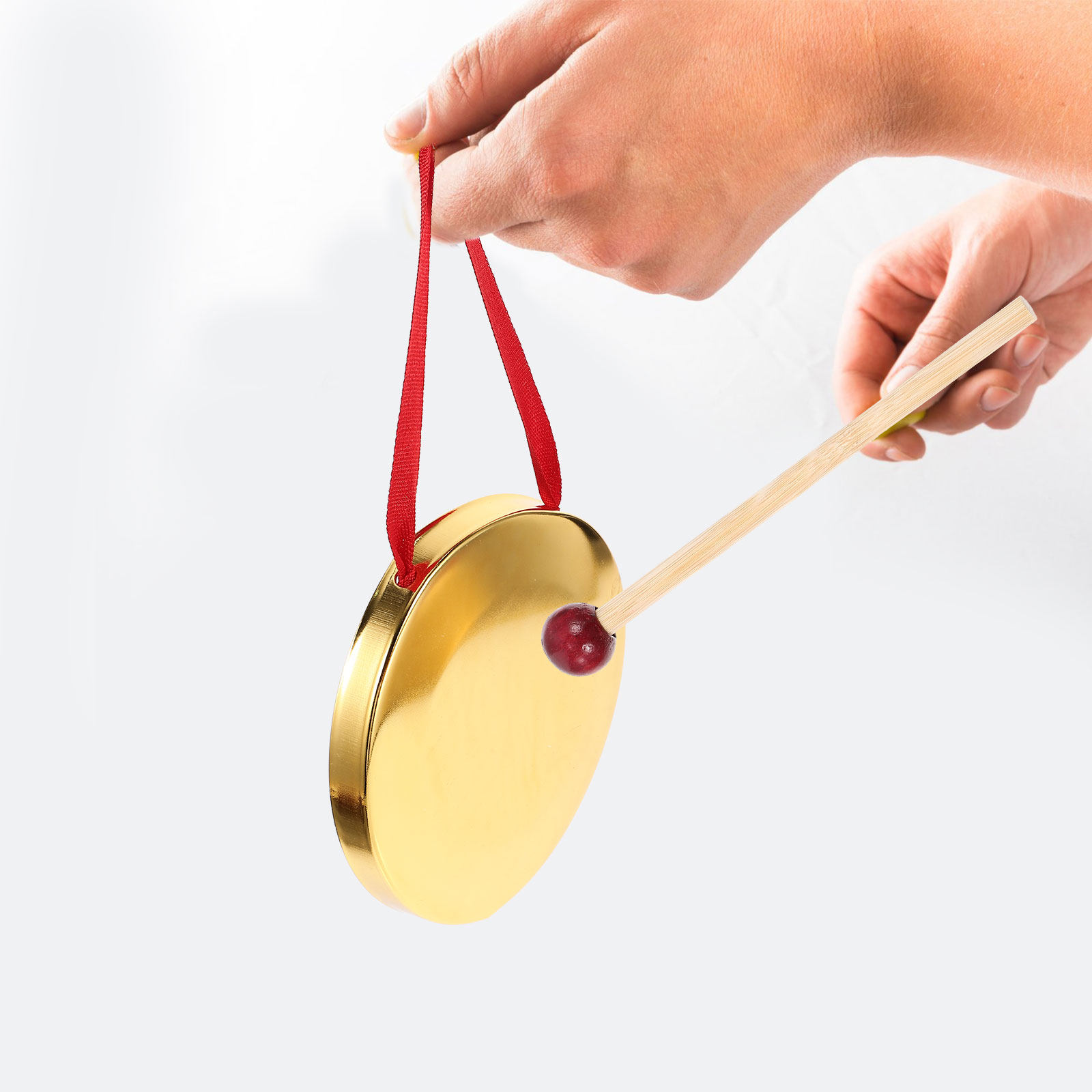 1 Set Handgong Kleines Metall- – Musical Instrument Gong Bewertung und Preis
