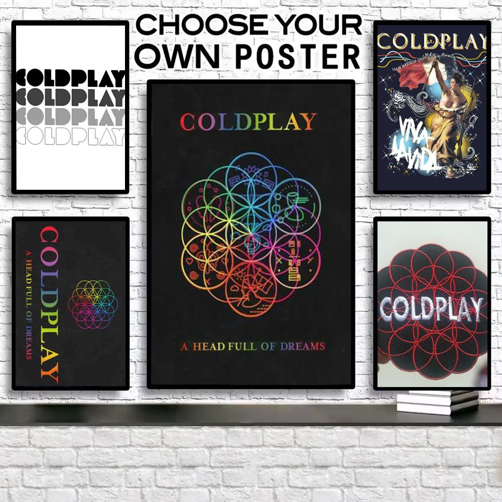 Alternative Rockmusik C-Coldpl – Musical Instrument Poster Bewertung und Preis