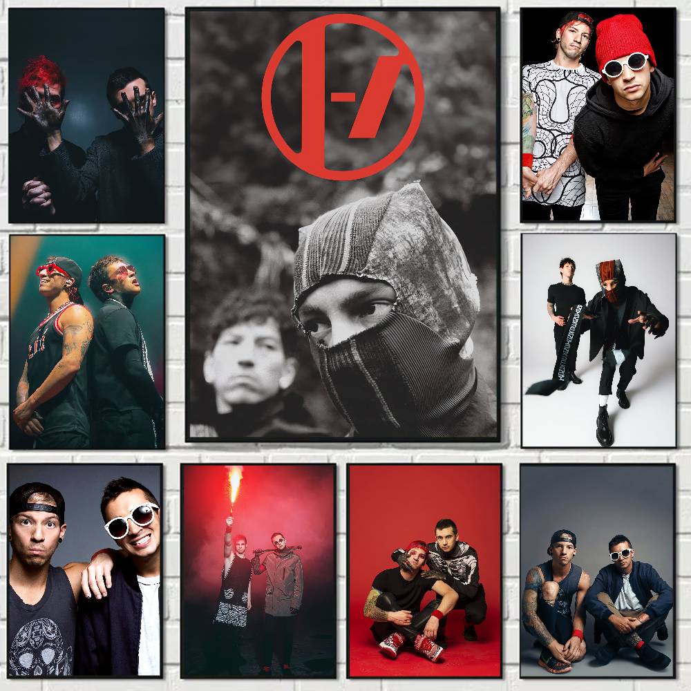Rockband Twenty One Pilots Car – Musical Instrument Poster Bewertung und Preis