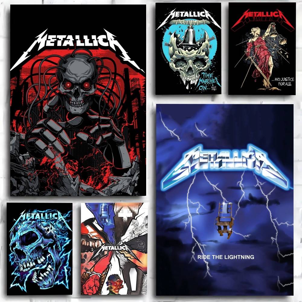 HOT Rock Band Cool M-METALLICA – Musical Instrument Poster Bewertung und Preis