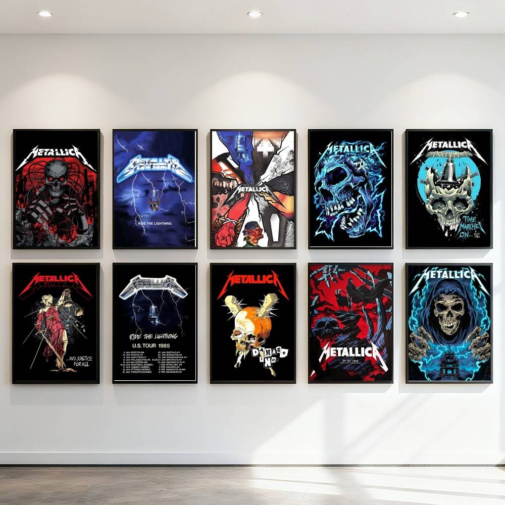HOT Rock Band Cool M-METALLICA – Musical Instrument Poster Bewertung und Preis