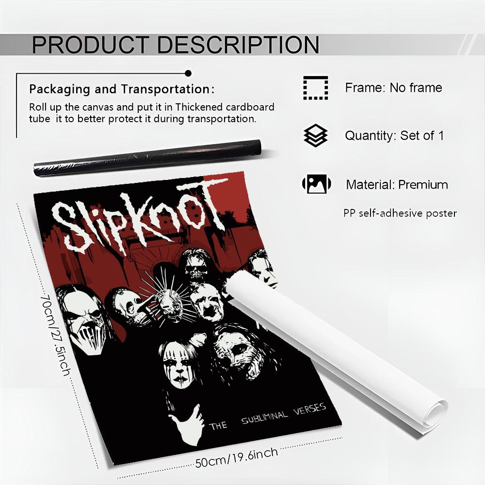 Heavy Metal Rock S-SlipknotES  – Musical Instrument Poster Bewertung und Preis