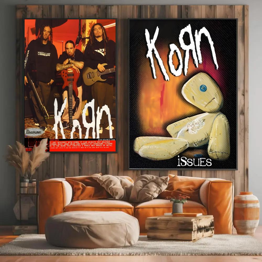 Rockband KKK-Korn Poster Selbs – Musical Instrument Poster Bewertung und Preis
