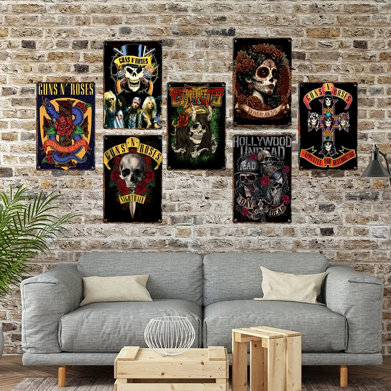 HD Metall-Blechschild Vintage  – Musical Instrument Poster Bewertung und Preis