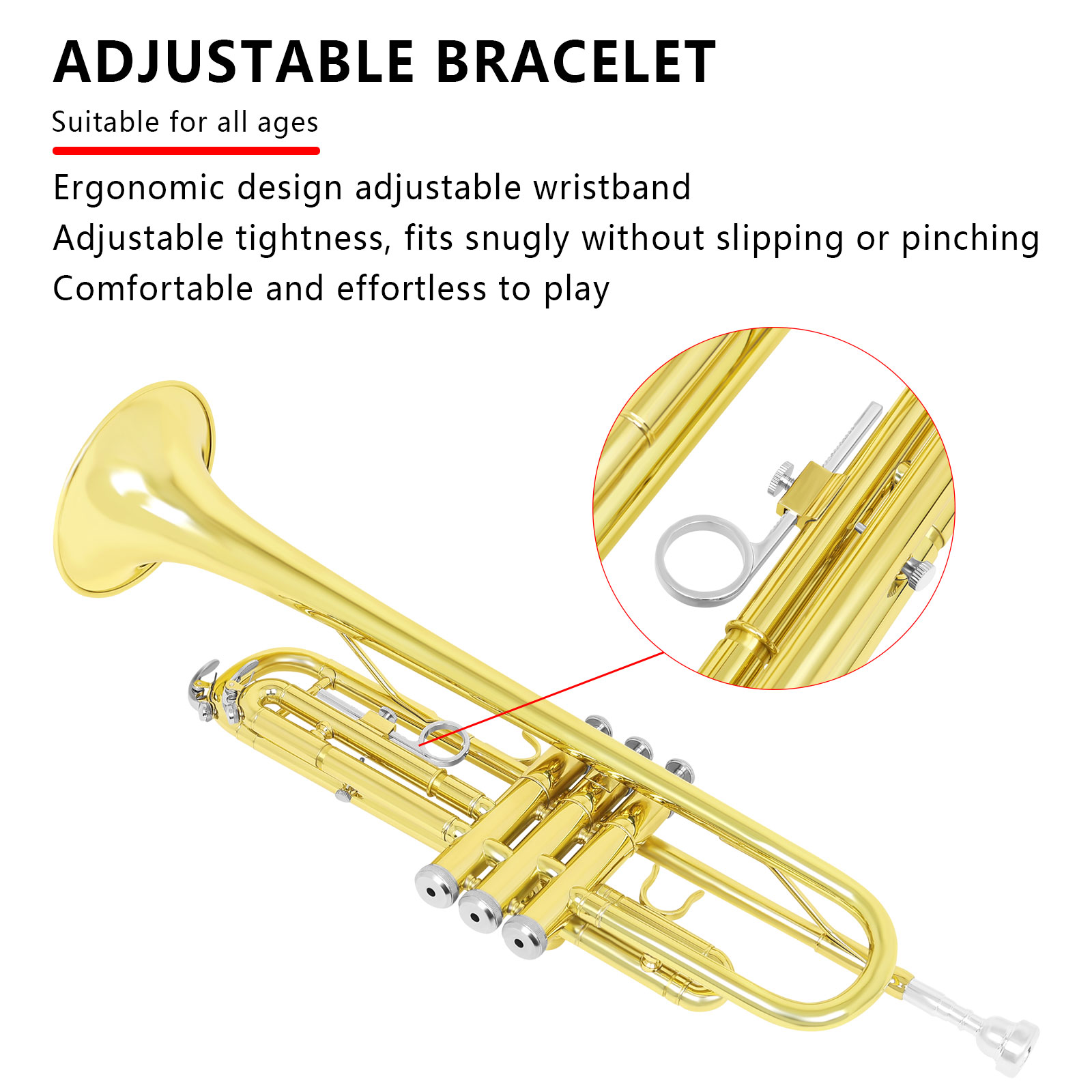    Lackierte Gold-Messing-Tro – Musical Instrument In Orchestra Bewertung und Preis