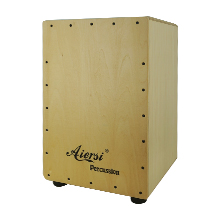Farbige Holz-Hand-Cajon-Box-Tr – Musical Instrument Percussion Bewertung und Preis
