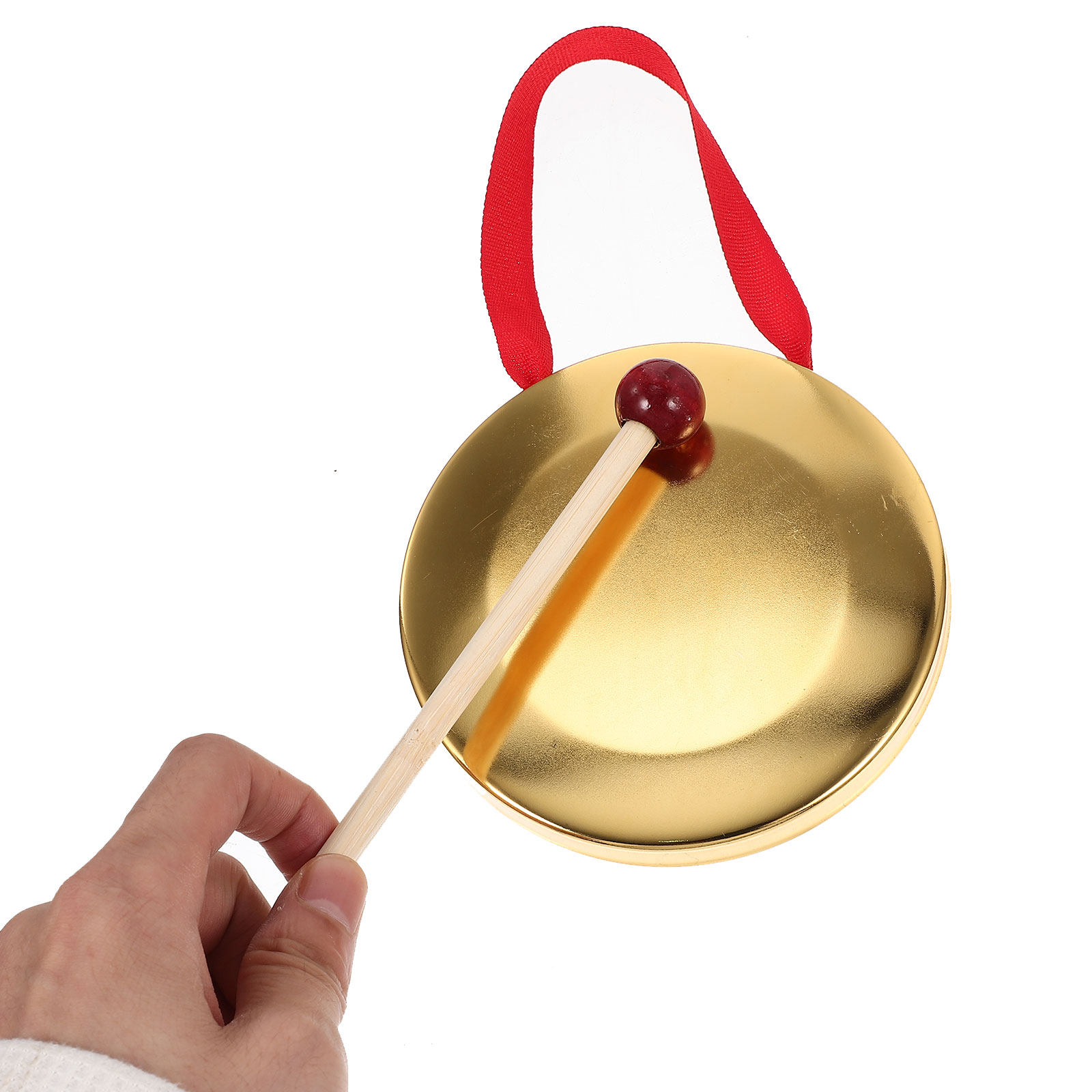 1 Set Handgong aus Metall, kle – Musical Instrument Gong Bewertung und Preis